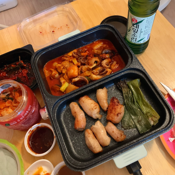 실버크레스트 투인원 미니 전기그릴 리뷰후기