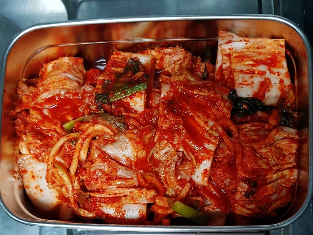 키친아트 멘토 스테인레스 김치통 핸디