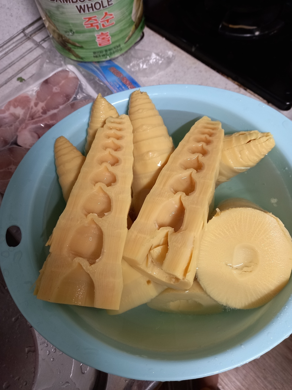 화풍 죽순홀 통조림