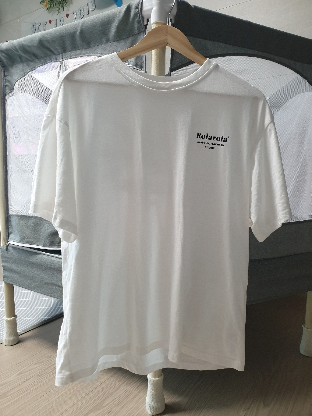 로라로라 여성용 2PACK LETTERING T-SHIRT SET TS-21304 리뷰후기