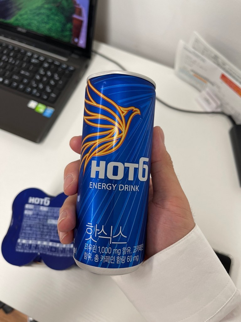 핫식스 오리지널 에너지 드링크
