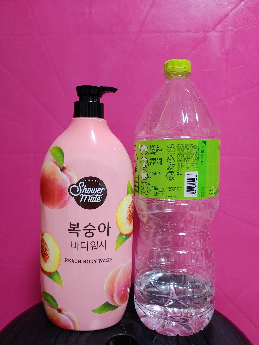 샤워메이트 복숭아 바디워시 과일향 리뷰 후기