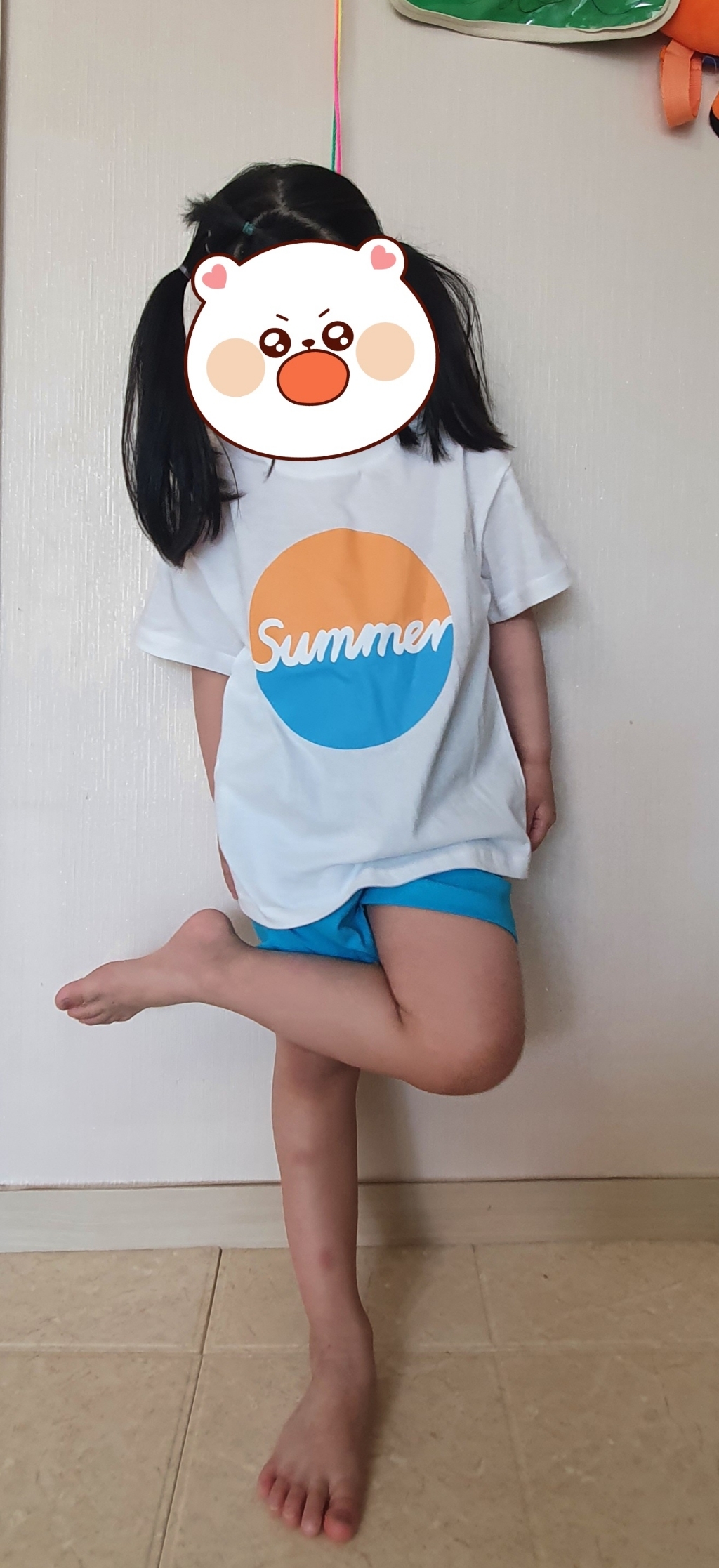 바브키즈 썸머 반팔티 반바지 리뷰후기