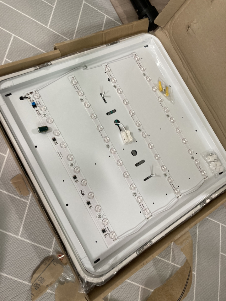 원하 LED 미러 방등 50W 삼성칩 리뷰후기