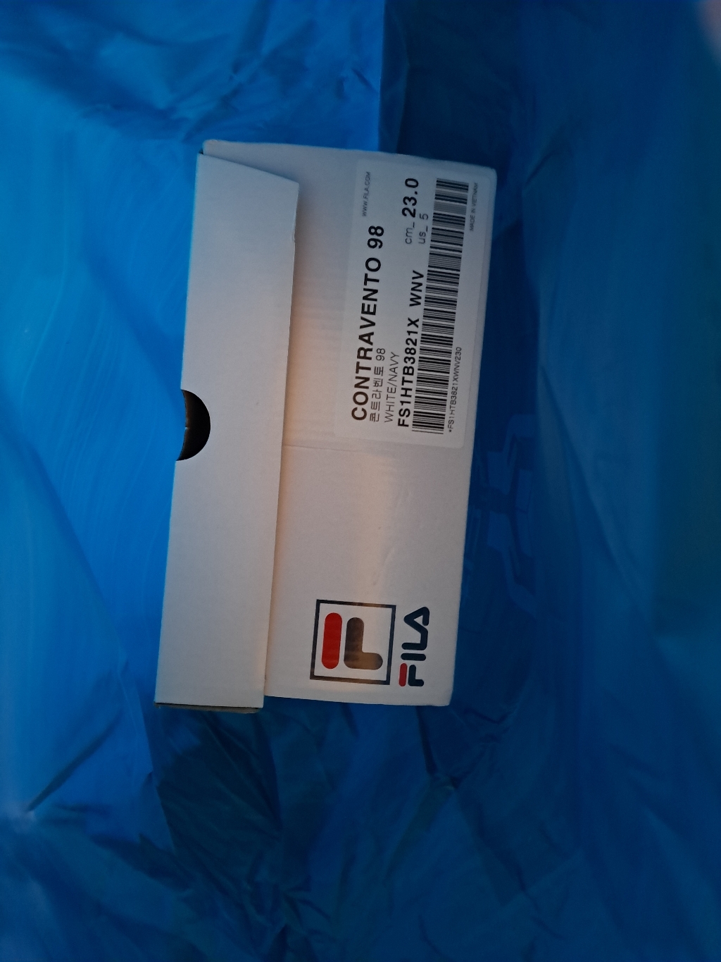 [FILA] 휠라 남녀공용 운동화 콘트라벤토 98 FS1HTB3821X_WNV 리뷰후기