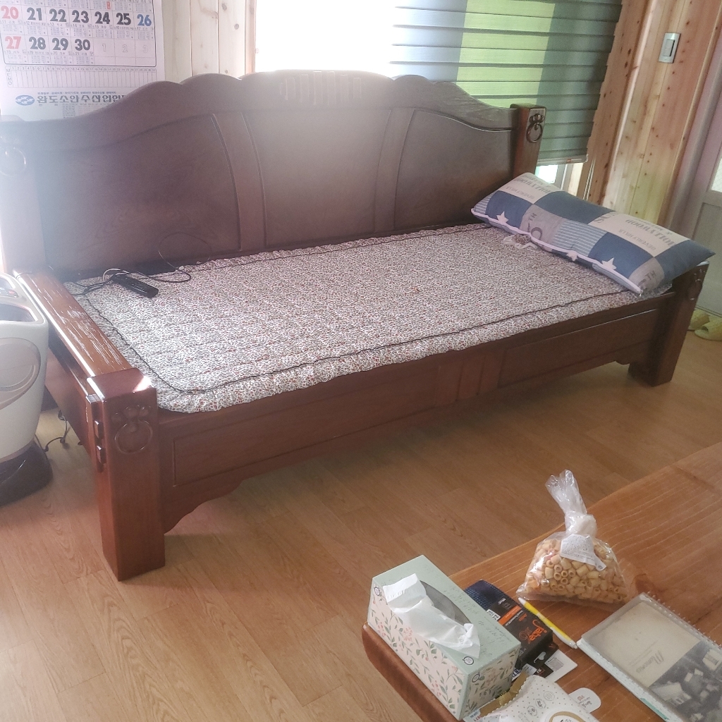 국민흙침대 Q피세스 2인용 더블 흙침대 황토흙침대 황토볼침대