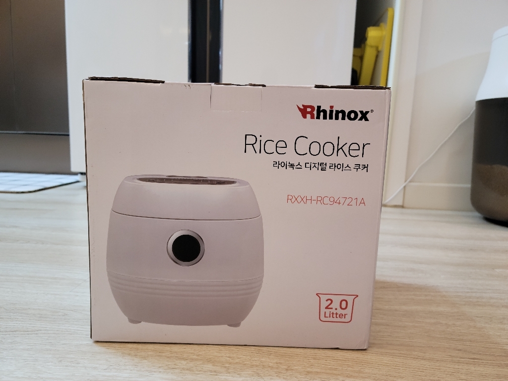 라이녹스 디지털 라이스쿠커 RXXH-RC94721A 2컬러