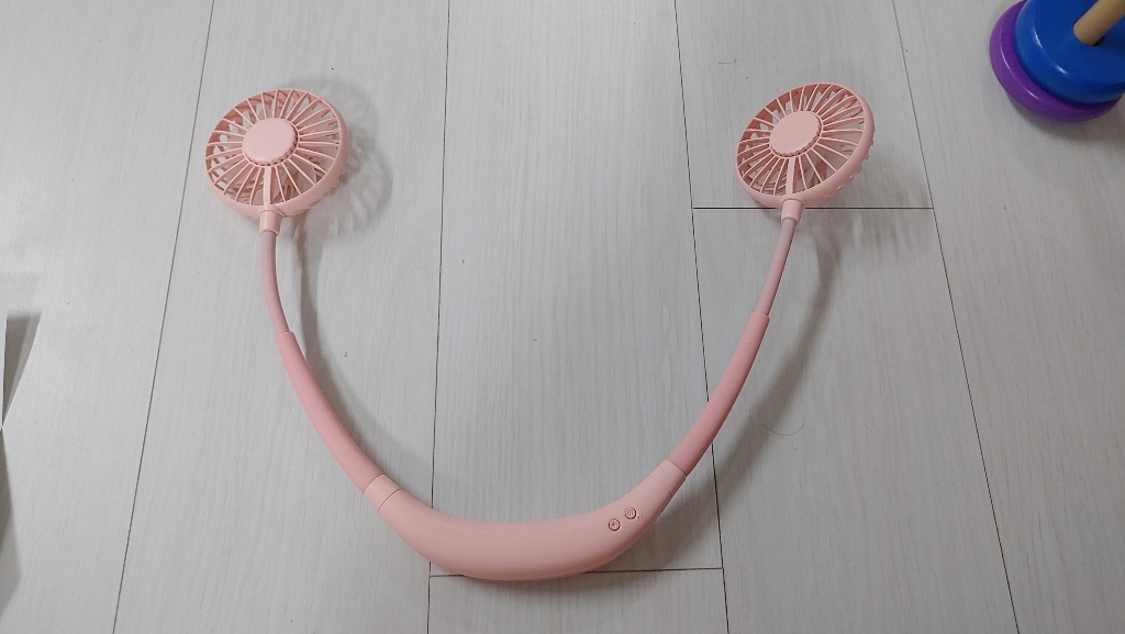 오로라박스 넥밴드 선풍기 휴대용 목걸이 선풍기