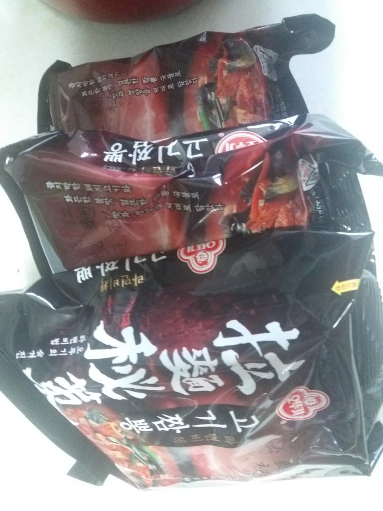 오뚜기 라면 비책 고기 짬뽕