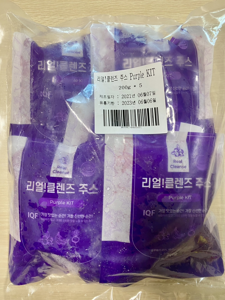 팜조아 리얼 클렌즈 주스 ure KIT