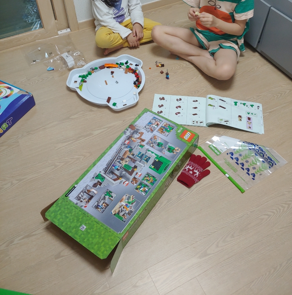 레고 마인크래프트 크리퍼TM 광산 21155 리뷰후기