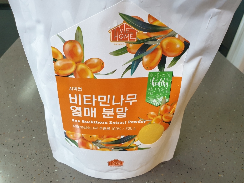 건강한우리집비옴 시벅썬 비타민나무열매 분말 리뷰후기
