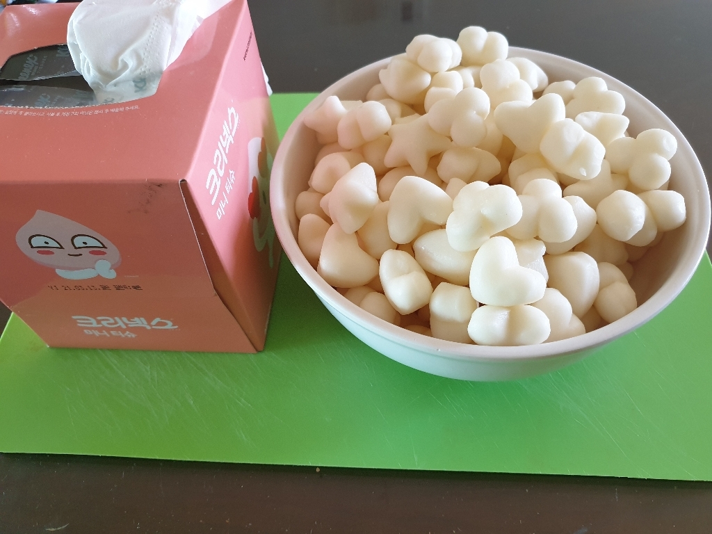 참미소떡볶이 모듬모양 떡볶이떡 2개입 리뷰후기
