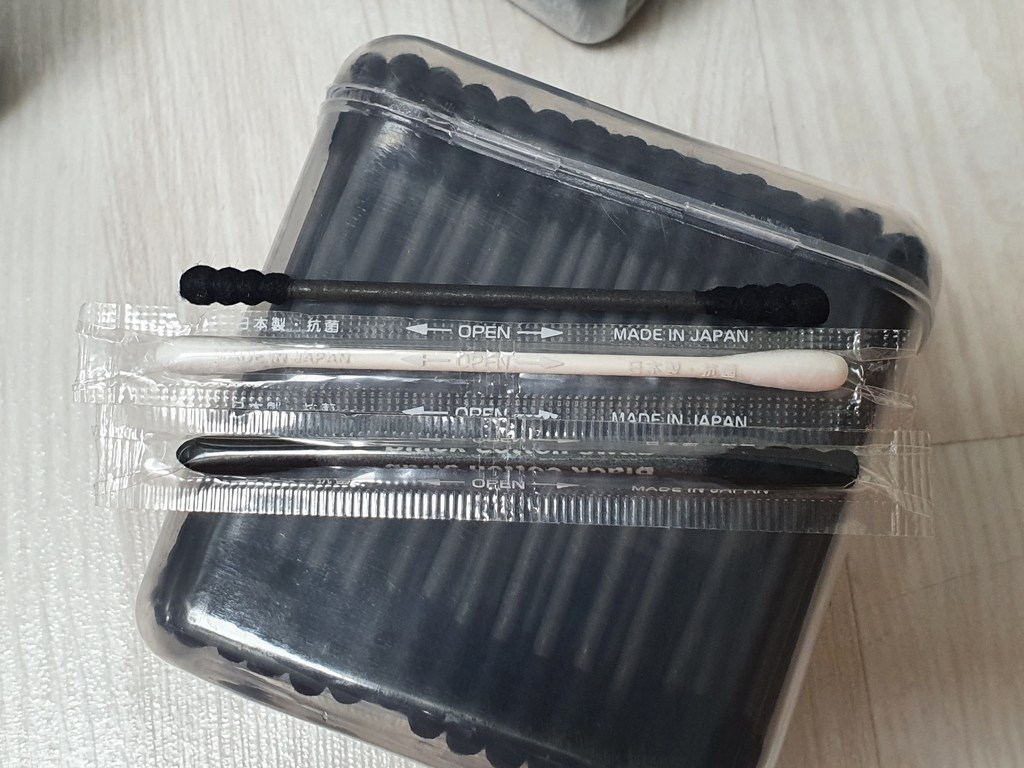 케이스코 파인듀 검정 나선형 면봉 리뷰후기