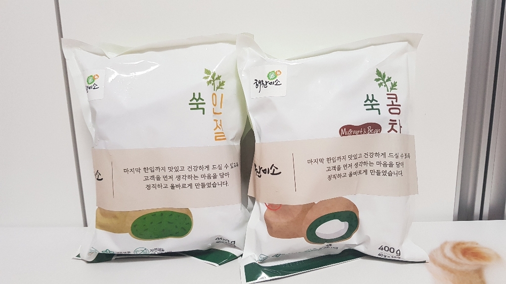 해찬미소 쑥콩찹쌀떡