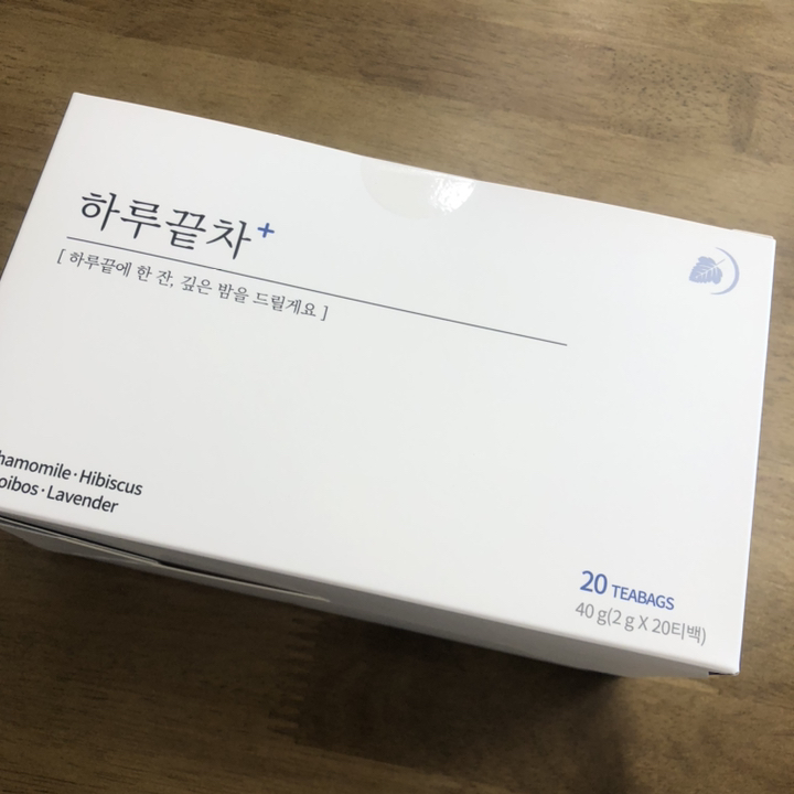 하루수면연구소 하루끝차 무카페인 차 하루수면연구소 캐모마일 라벤더 루이보스 히비스커스 삼각 티백
