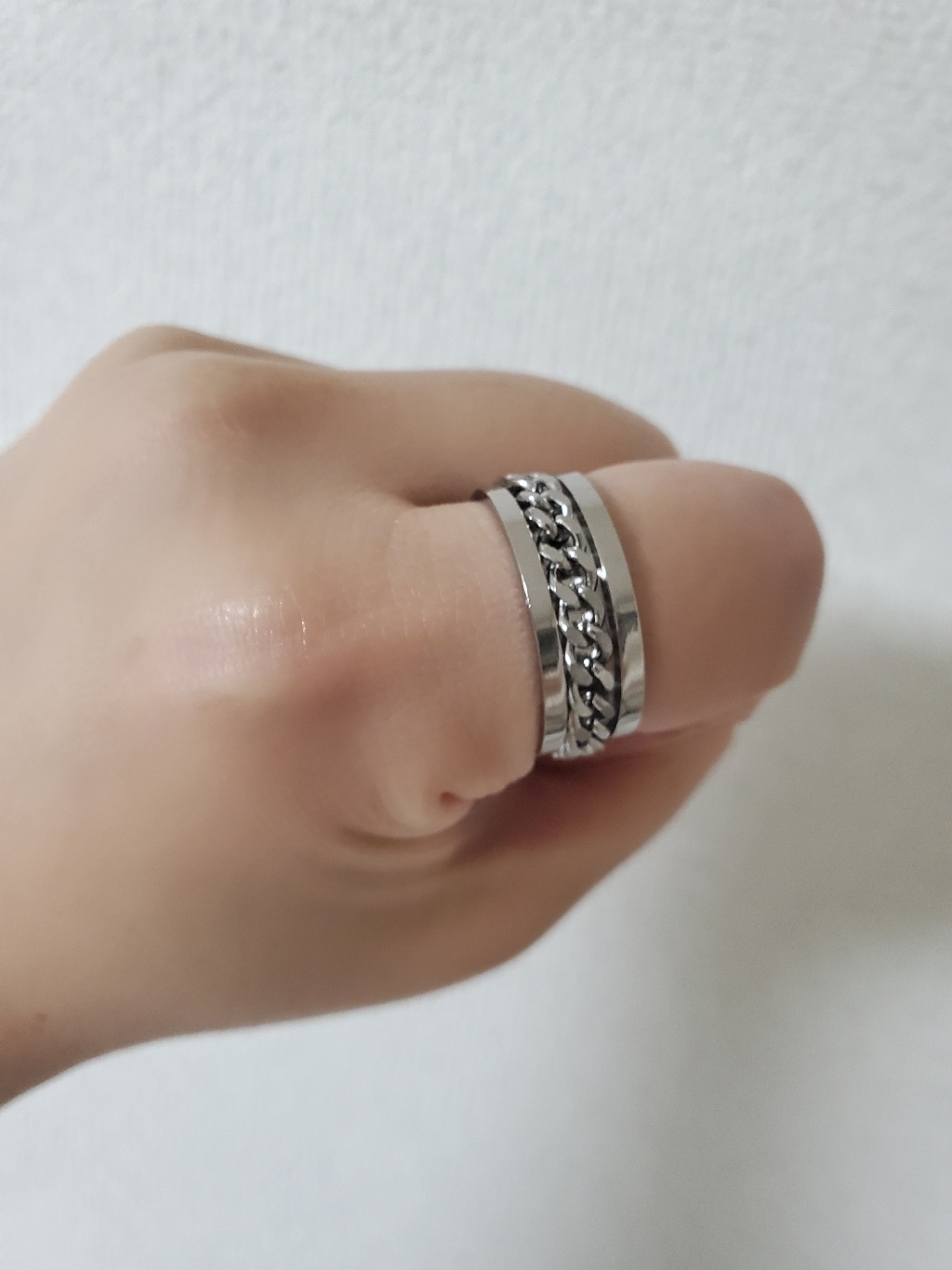 엔템 써지컬 체인 반지