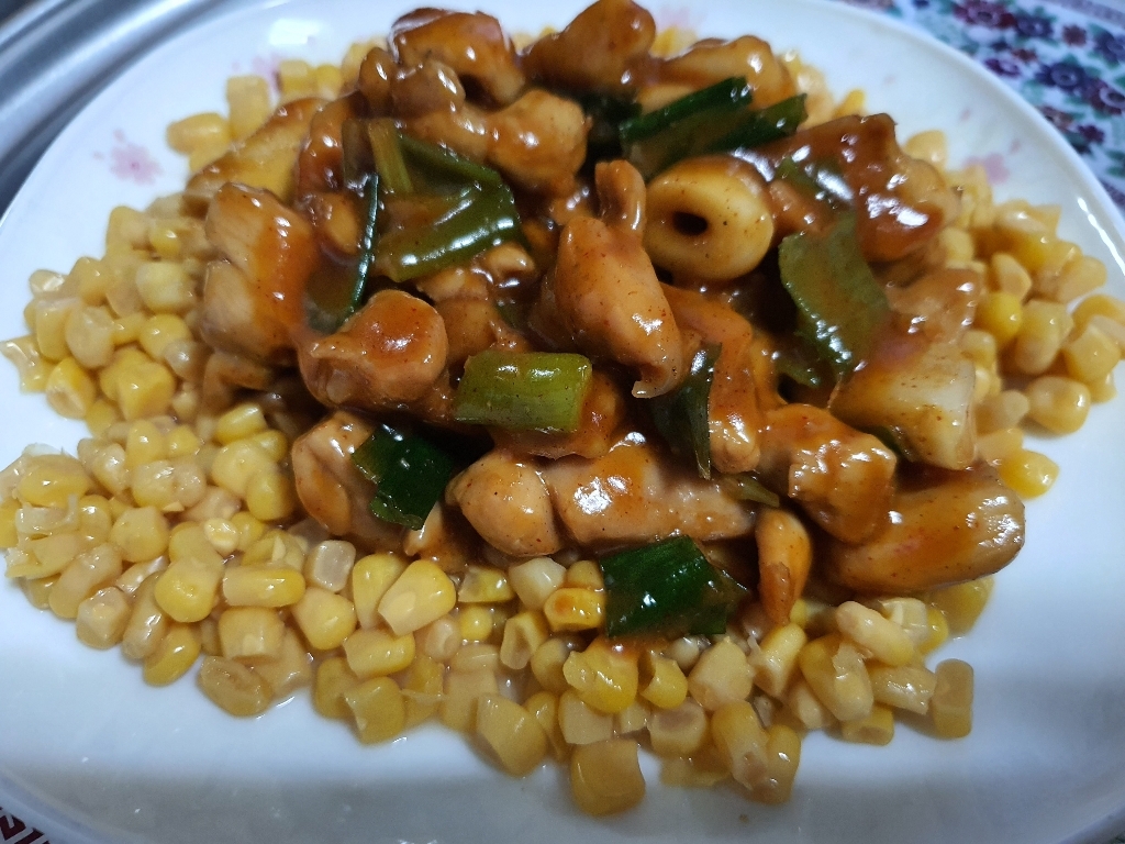 애슐리 콘치즈 바비큐 치킨 2인분 리뷰후기