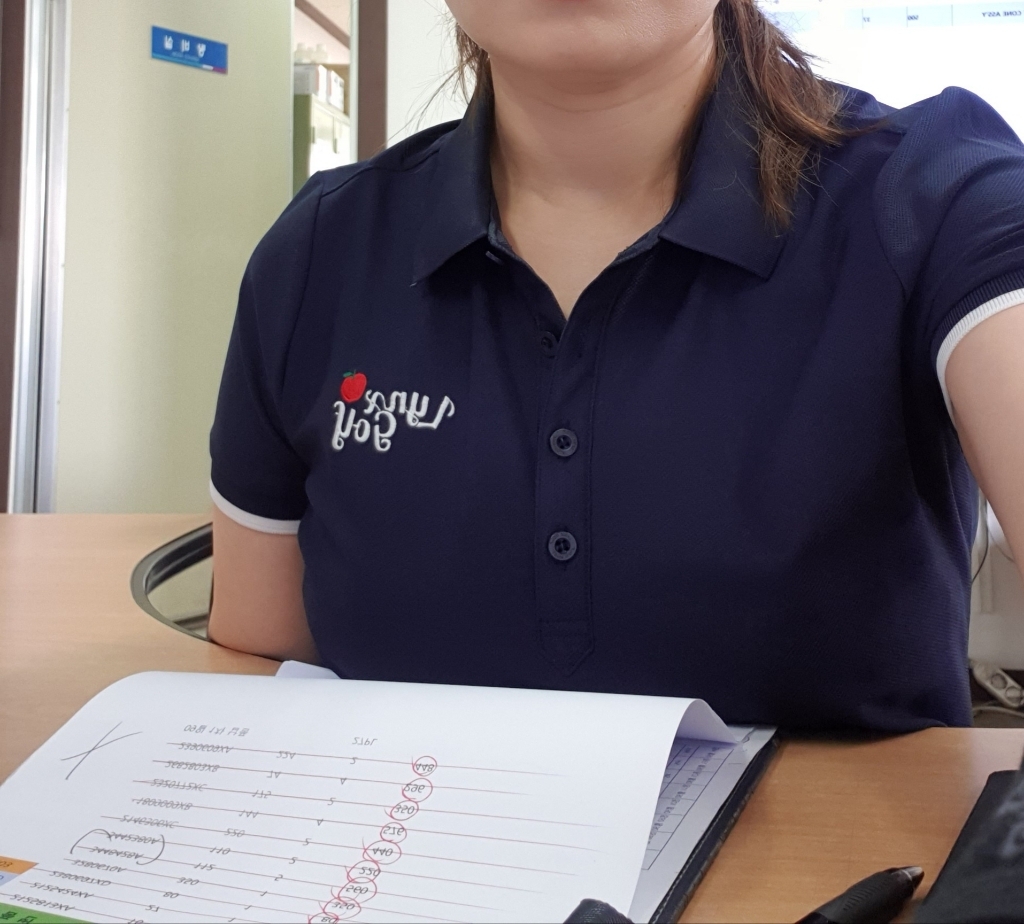 링스골프 링스 여성 패치 포인트 반팔티셔츠 L2182TO079_NA 리뷰후기