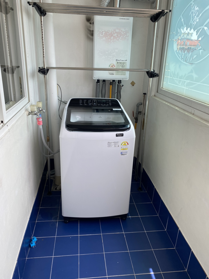 삼성전자 전자동 세탁기 화이트 WA14R6360BW 방문설치 리뷰후기