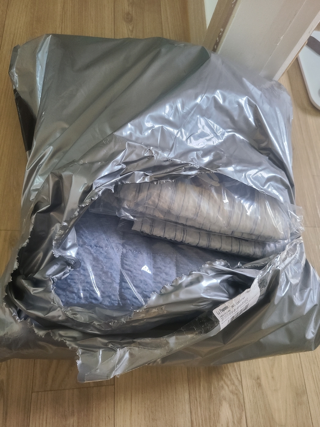 블링 시어서커 여름 홑이불패드베개커버