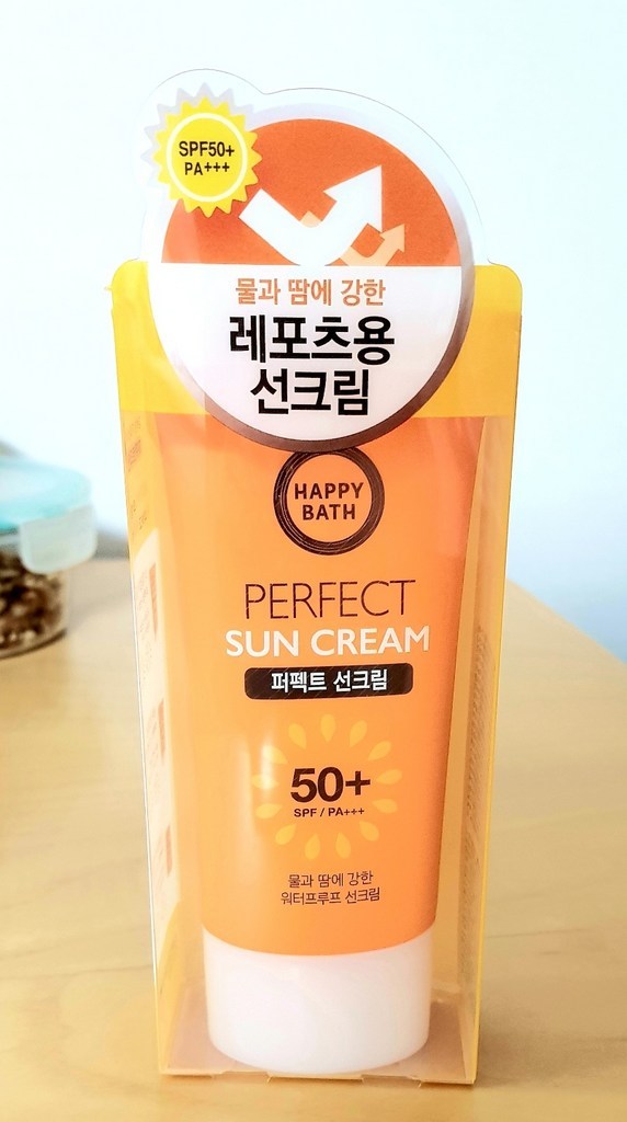 해피바스 퍼펙트 선크림 SPF50 PA 리뷰후기