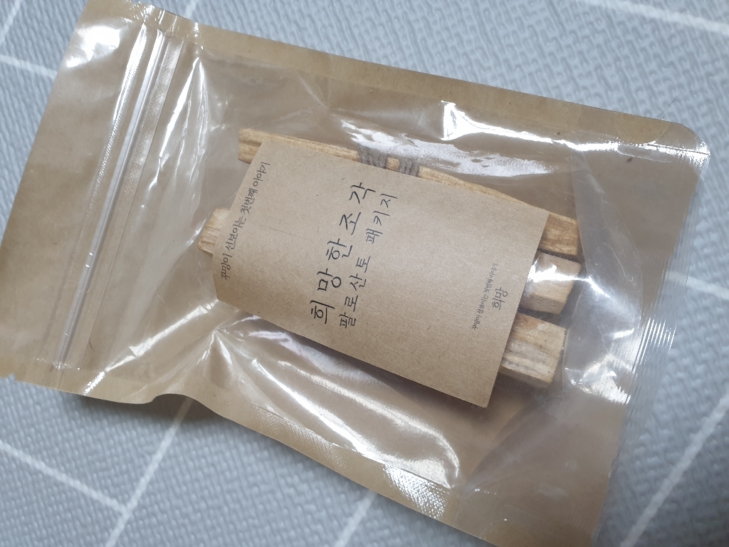 희망한조각 팔로산토 벌크 인센스스틱 스머지스틱 집들이선물 천연인센스 실내디퓨저