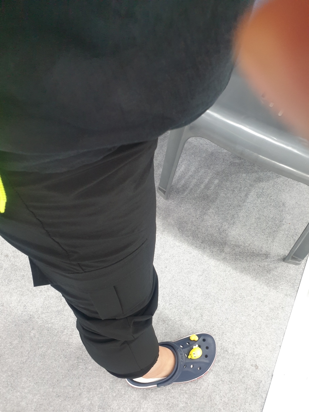 잘빠진 여성용 힙스터 스판 밴딩 조거팬츠