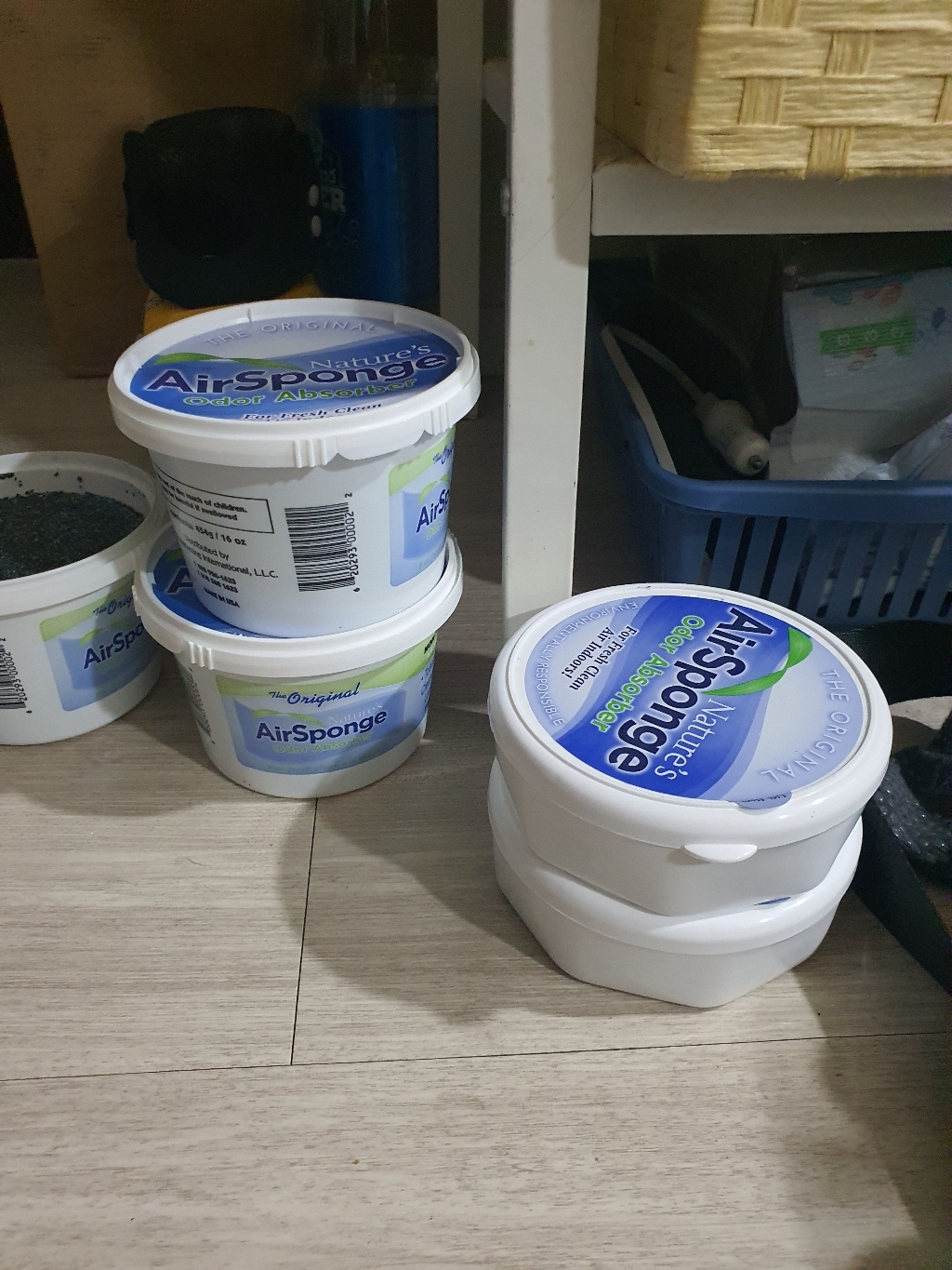 네이처스 에어스펀지 스티커 오픈형 탈취제 본품 리뷰후기