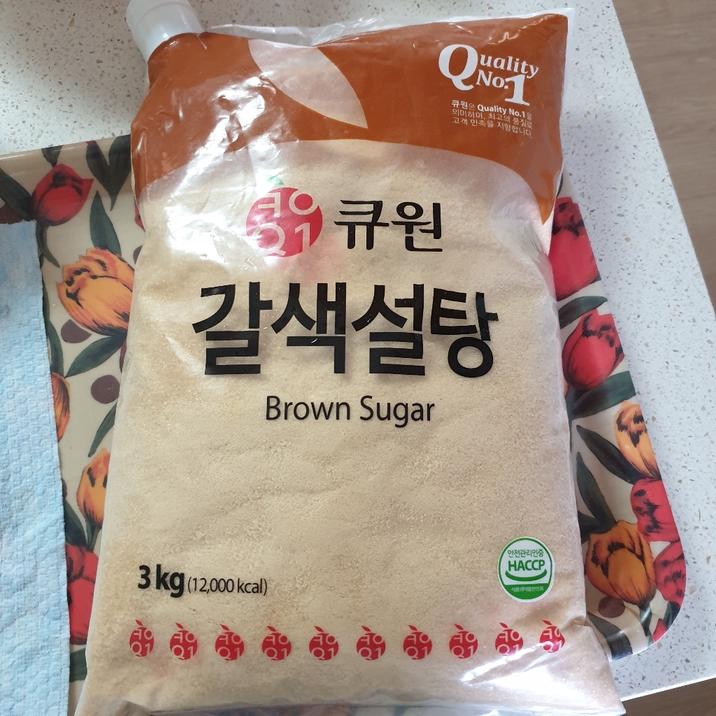 큐원 갈색설탕