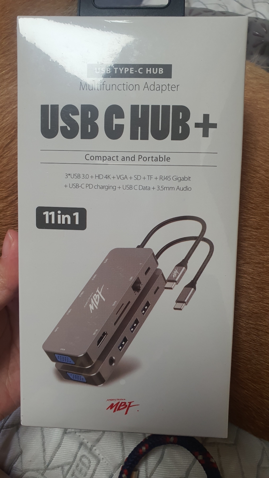 엠비에프 USB C TYE 11 in 1 멀티 USB허브 BF-UC11in1