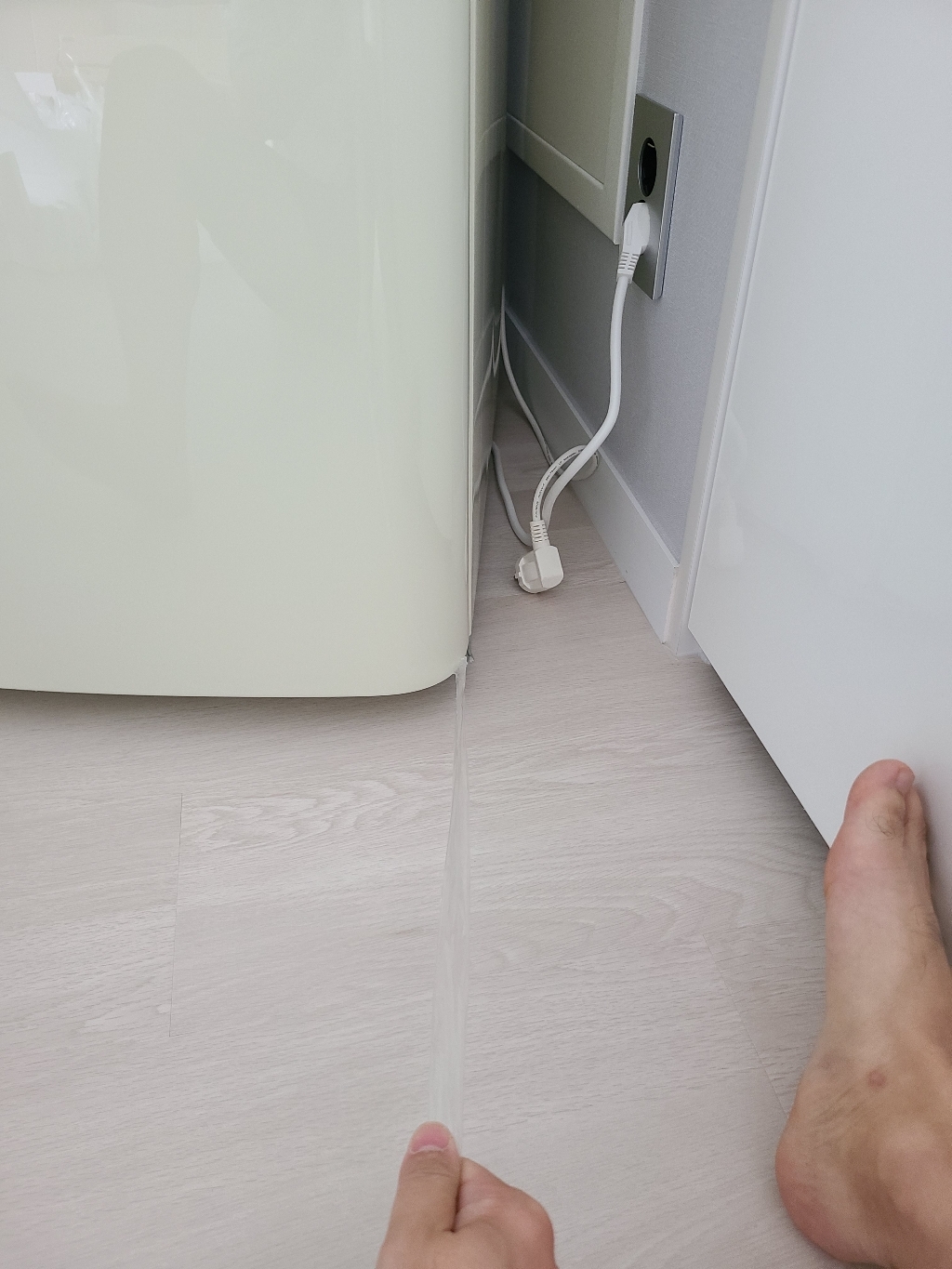 코코일렉 영 레트로 일반형냉장고 방문설치