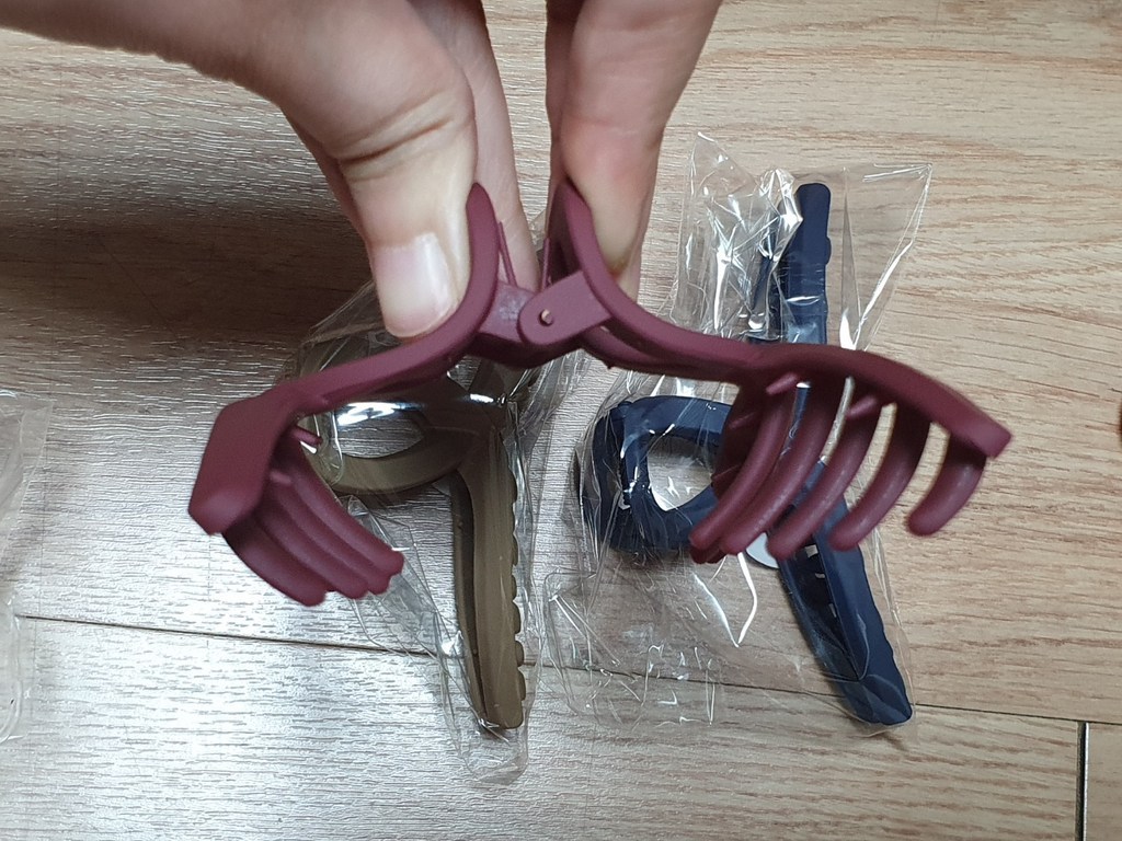 [ 무배] 워더미 가을 무광 톤다운 컬러 꼬임 올림머리 반머리 집게핀 F241
