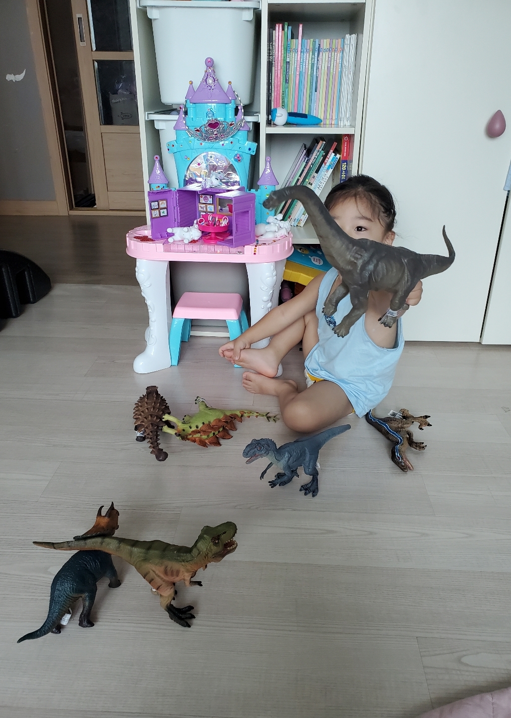 반디 소프트 애니멀 공룡 완구 리뷰후기
