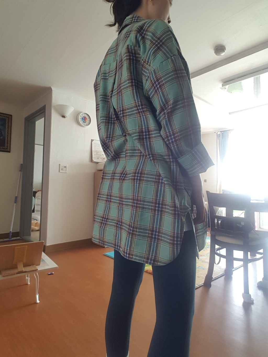 더루비 블런트체크셔츠