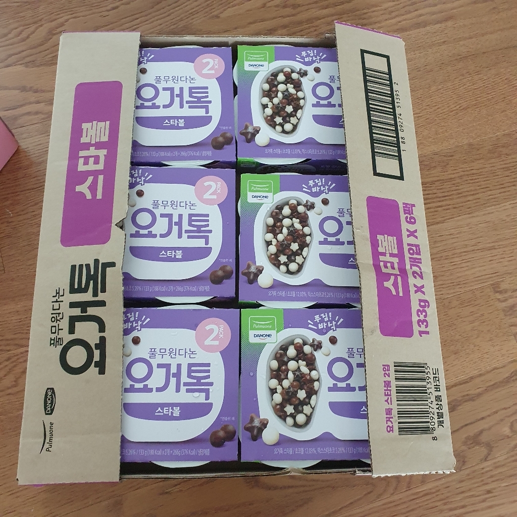 풀무원 다논 요거톡 스타볼 2개입
