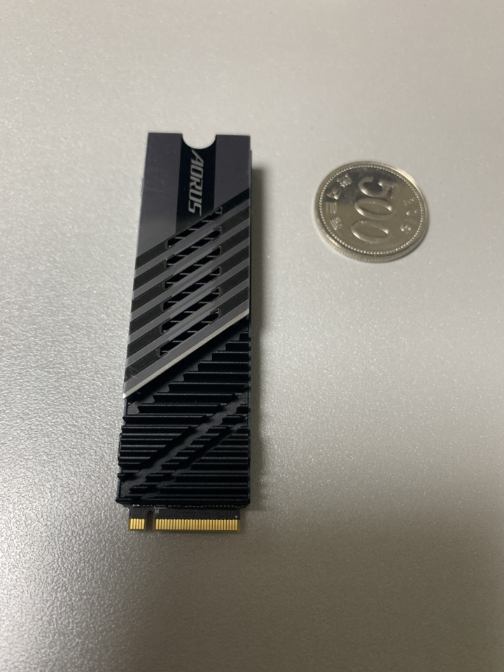 기가바이트 AORUS en4 7000s SSD 블랙
