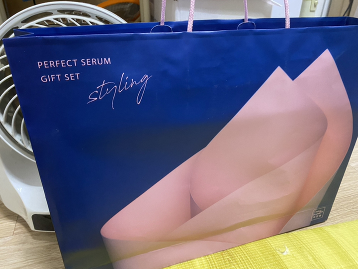 미쟝센 퍼펙트 스타일링 헤어 쇼핑백