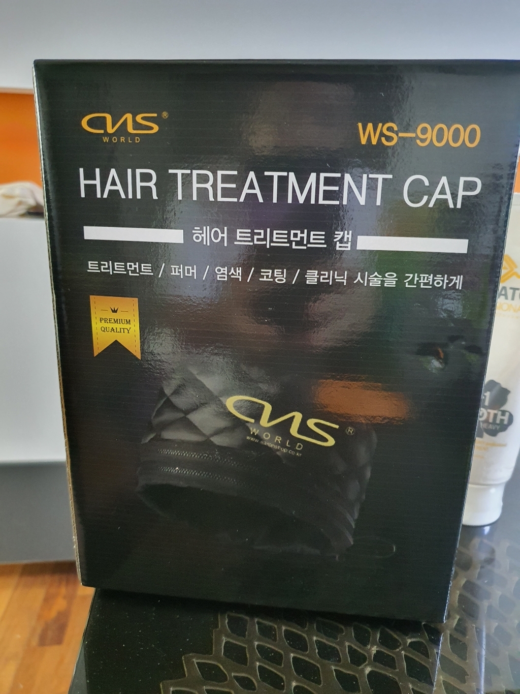 CNS월드전자 전문가용 헤어캡 전기 모자 WH-1 헤어 비닐캡