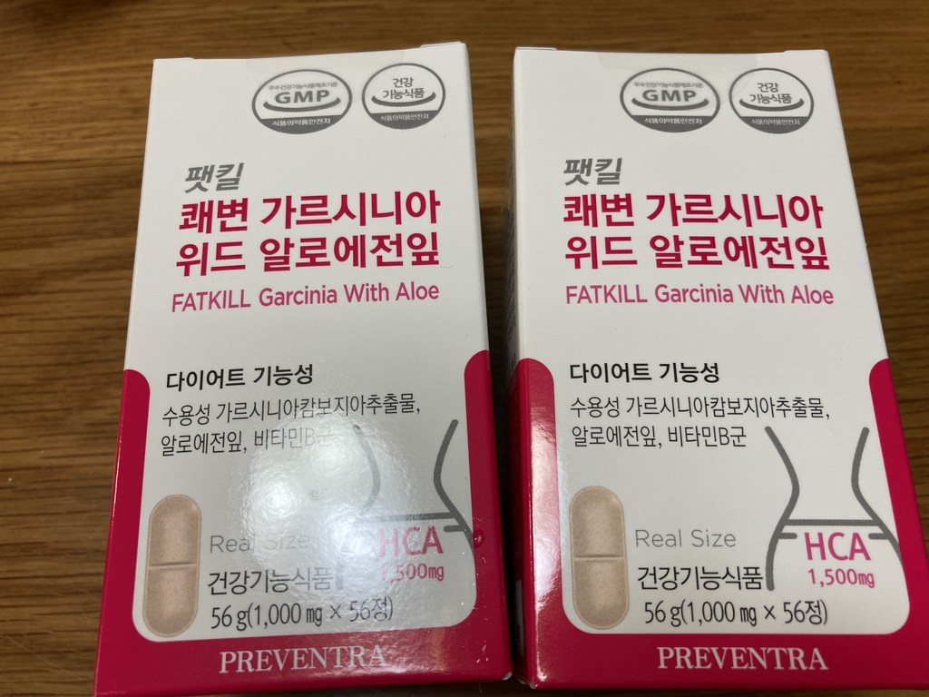 프리벤트라 팻킬 쾌변 가르시니아 위드 알로에전잎 56정