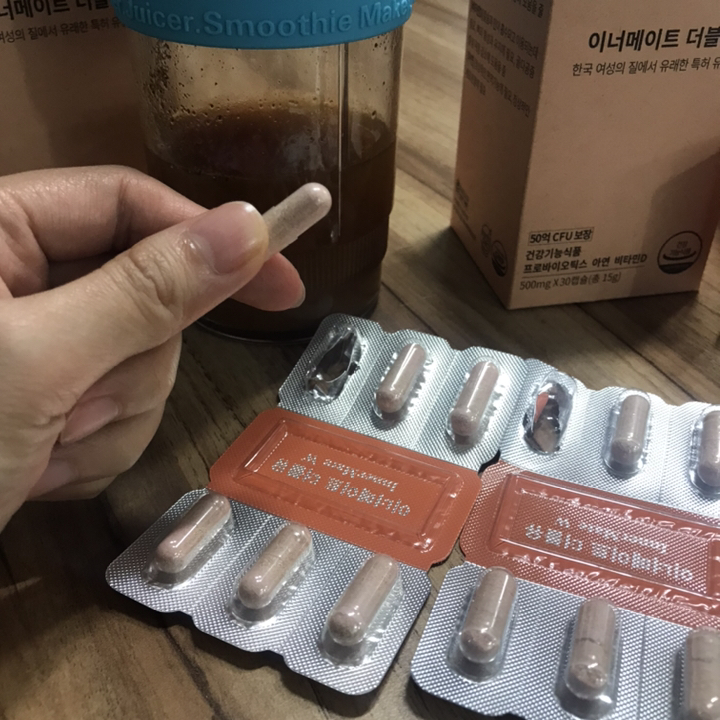 티읕 이너메이트 더블유 여성 질 유산균 리뷰 후기