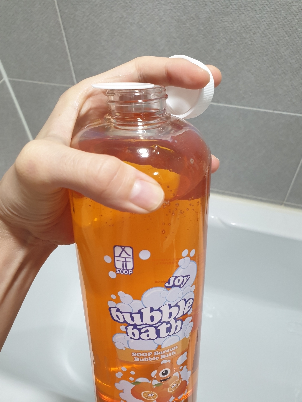 숲 버블바스 오렌지다이나마이트