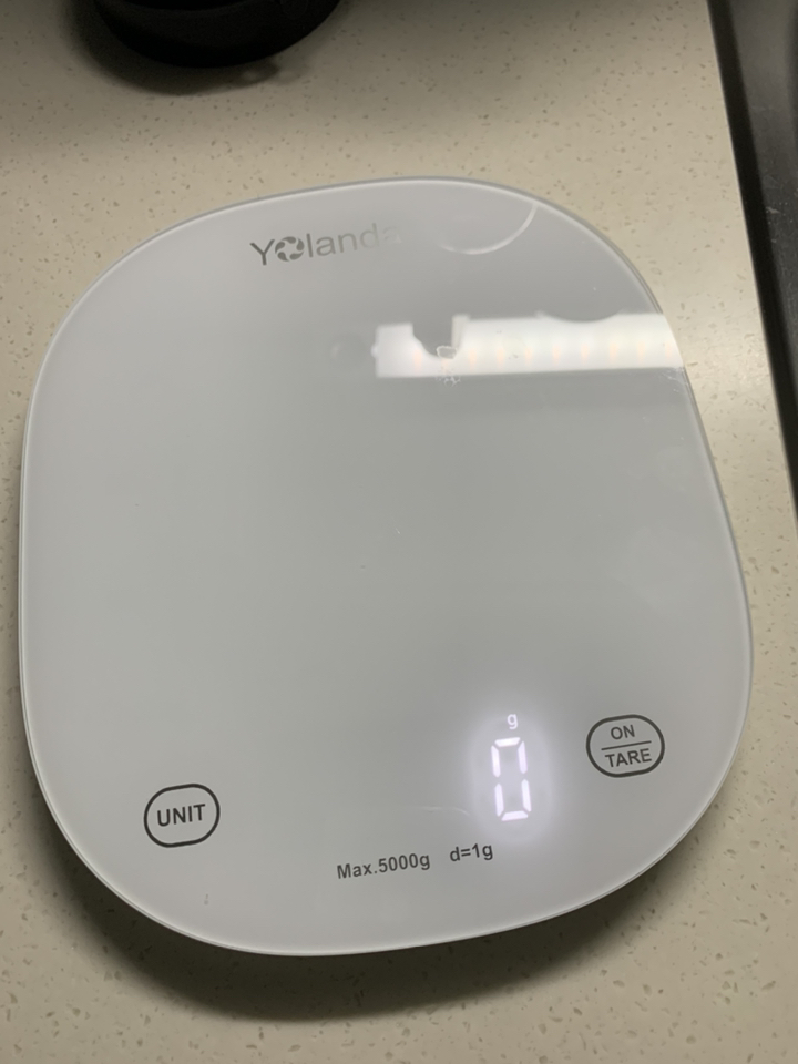 Yoanda 스마트 주방저울 다이어트 기록 화이트/블랙 리뷰후기