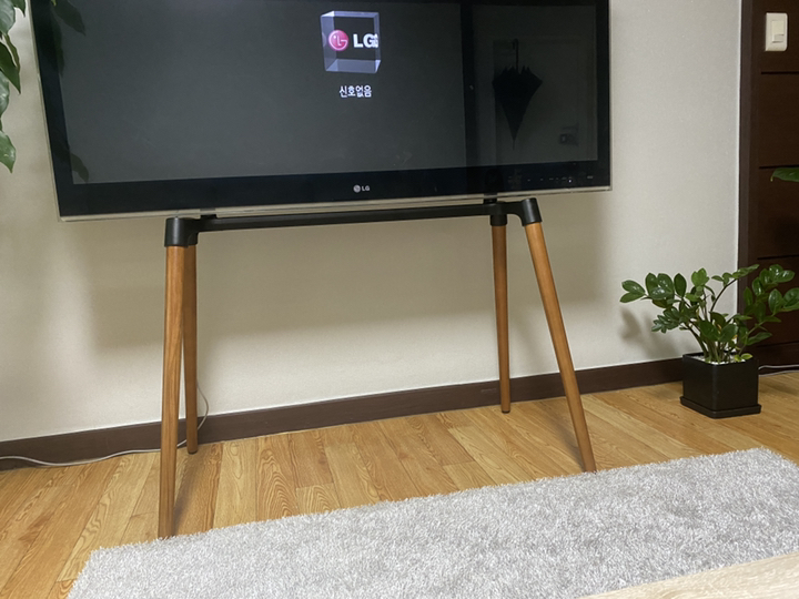 엣지월 아트스탠드 Ede4 Back 이젤형 tv 브라켓 네트망 케이블타이