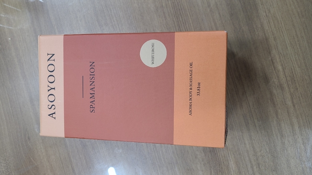 아소윤 스파맨션 아로마 바디 마사지 오일 화이트로즈