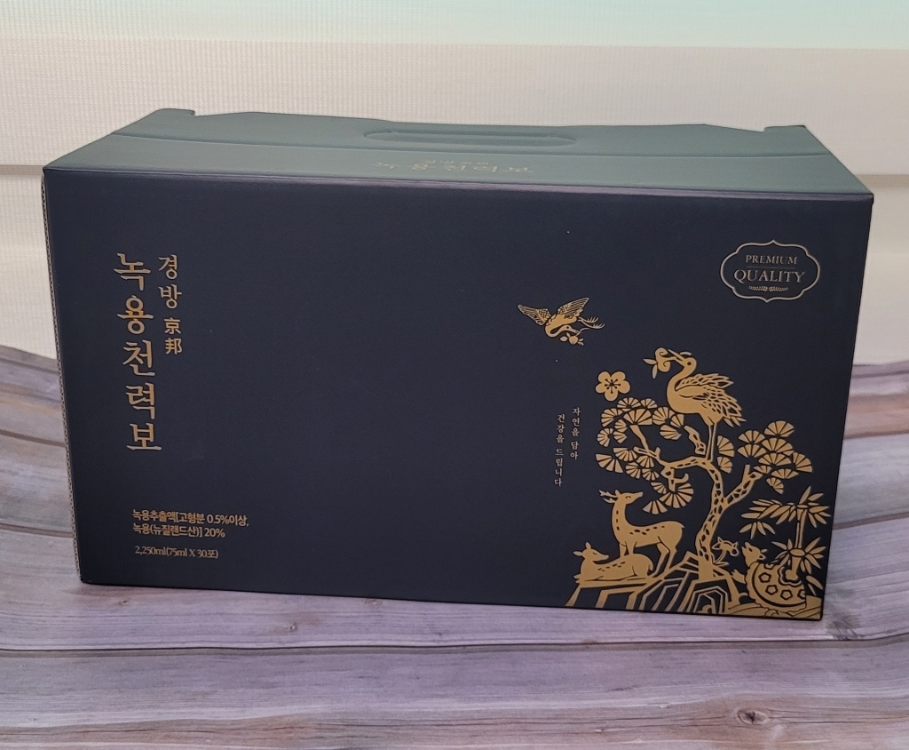 경방신약 프리미엄 녹용천력보 건강즙