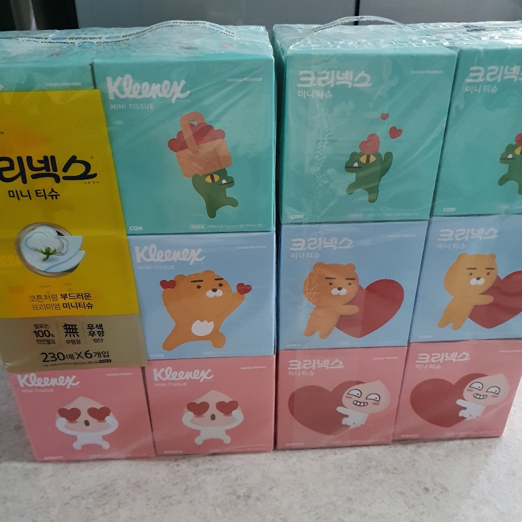 크리넥스 디럭스 미니카카오 230매