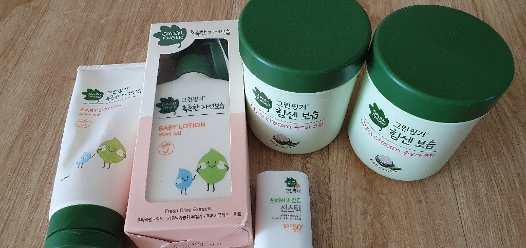 그린핑거 촉촉한 자연보습 베이비로션