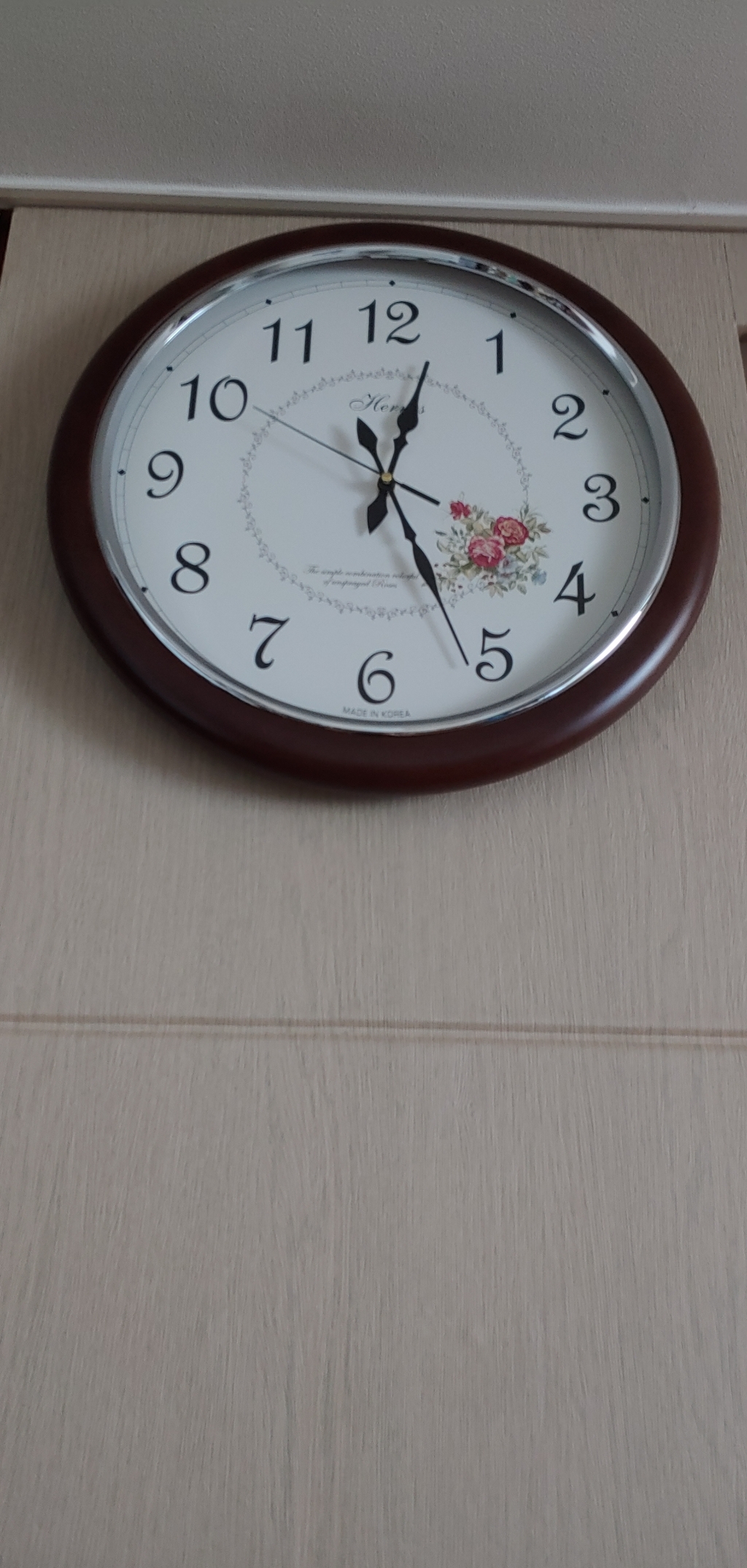 무소음 471링 벽시계