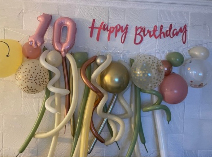 DIY 생일파티 요술풍선 가랜드 파스텔 패키지 백일 첫돌 브라이덜 파티